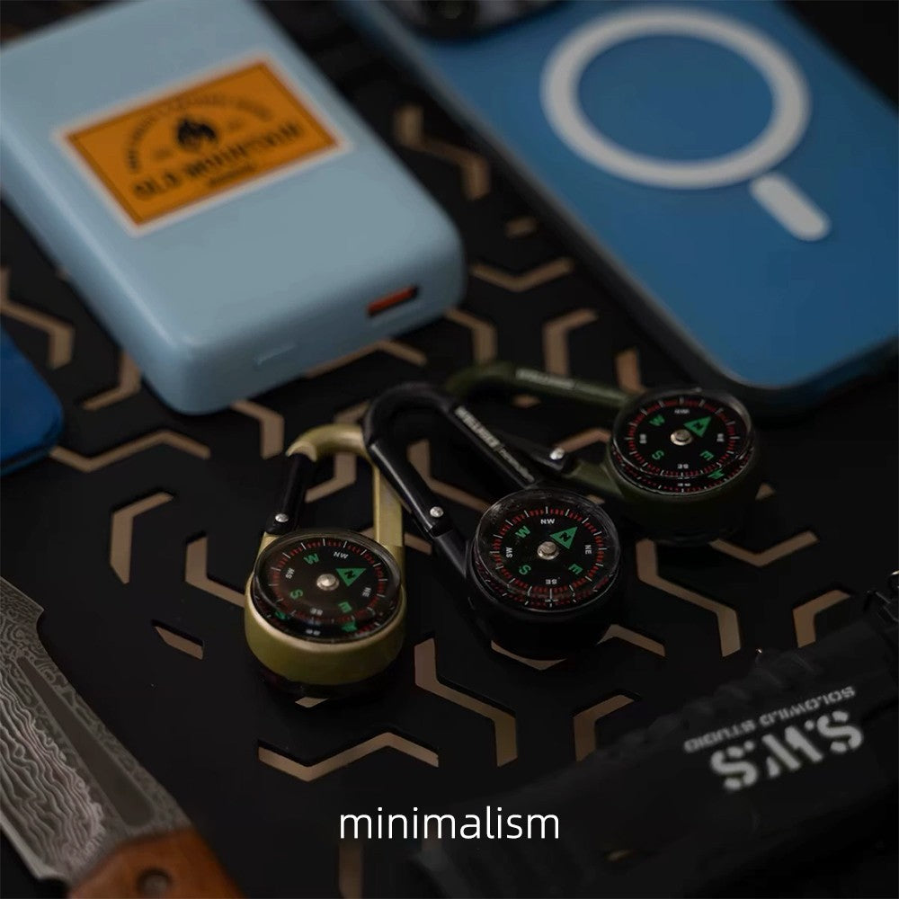 ADD-ONS：Compass Thermometer with Carabiner