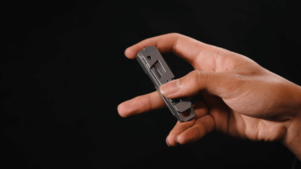 The TriPro Stand: 15-in-1 Titanium EDC Tool and Phone Stand