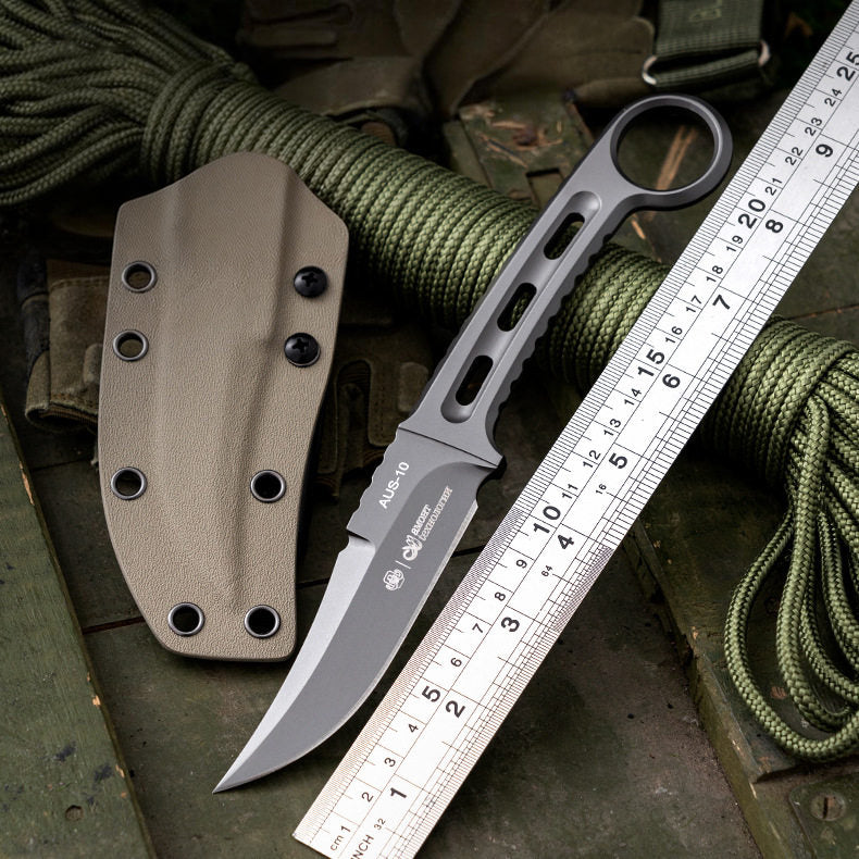 Assassin - AUS-10 Full-Tang Fixed Blade for EDC & Outdoor Knife