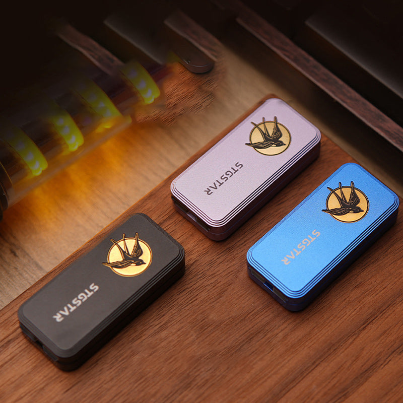 Swallow Metal Push Slider:Clicking EDC Stress Reliever Fidget Toy