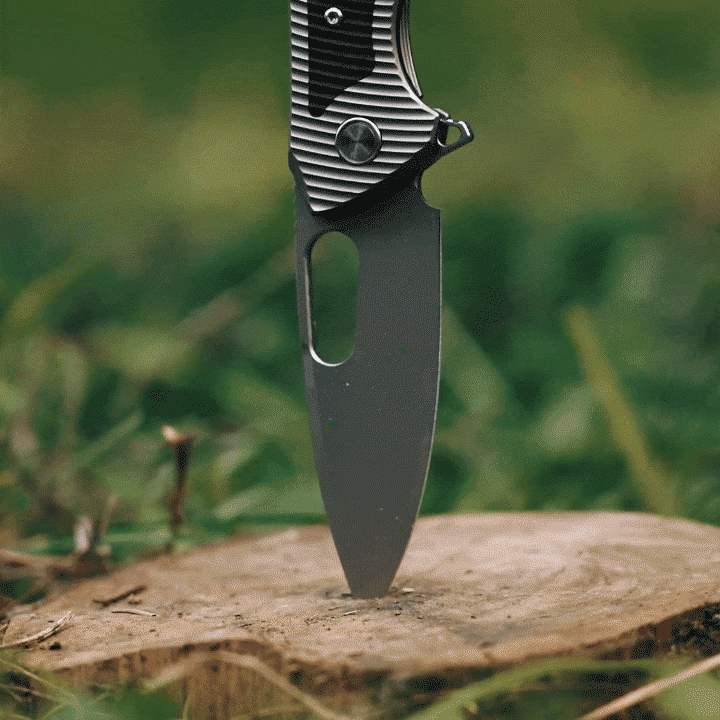 The Shadow Blade: Titanium Handle with M390 Blade EDC Knife