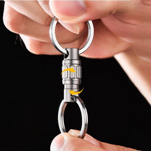 ADD ONS:Titanium Quick Release Keychain Clip