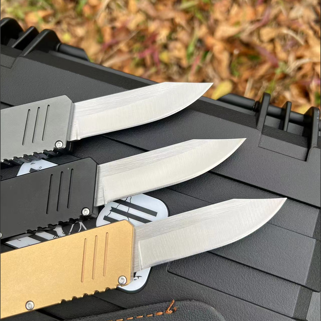 Lightning-Fast Gravity Knife – Al Alloy EDC Blade with One-Hand Opening