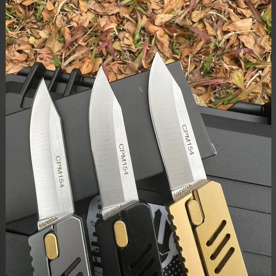 Lightning-Fast Gravity Knife – Al Alloy EDC Blade with One-Hand Opening