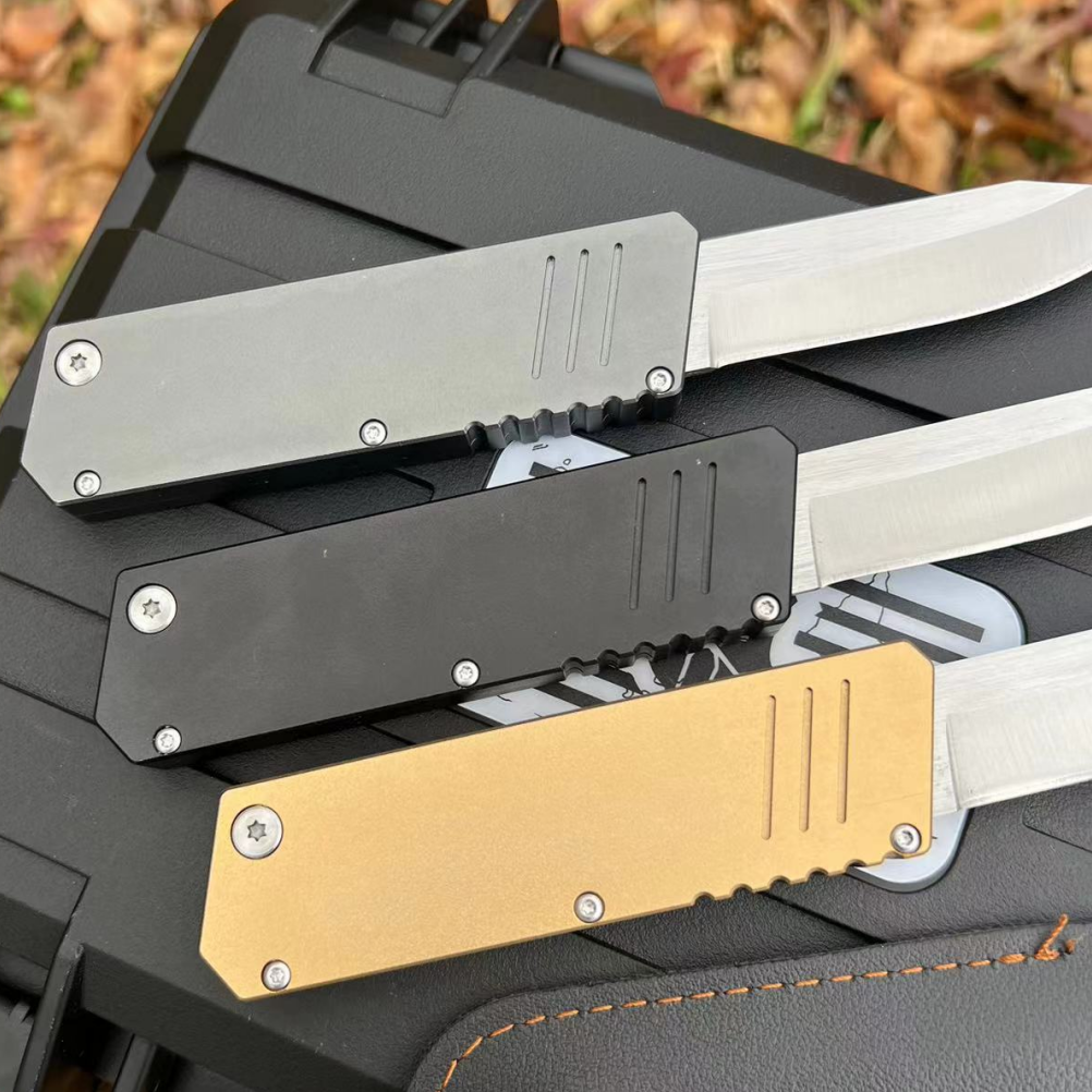 Lightning-Fast Gravity Knife – Al Alloy EDC Blade with One-Hand Opening