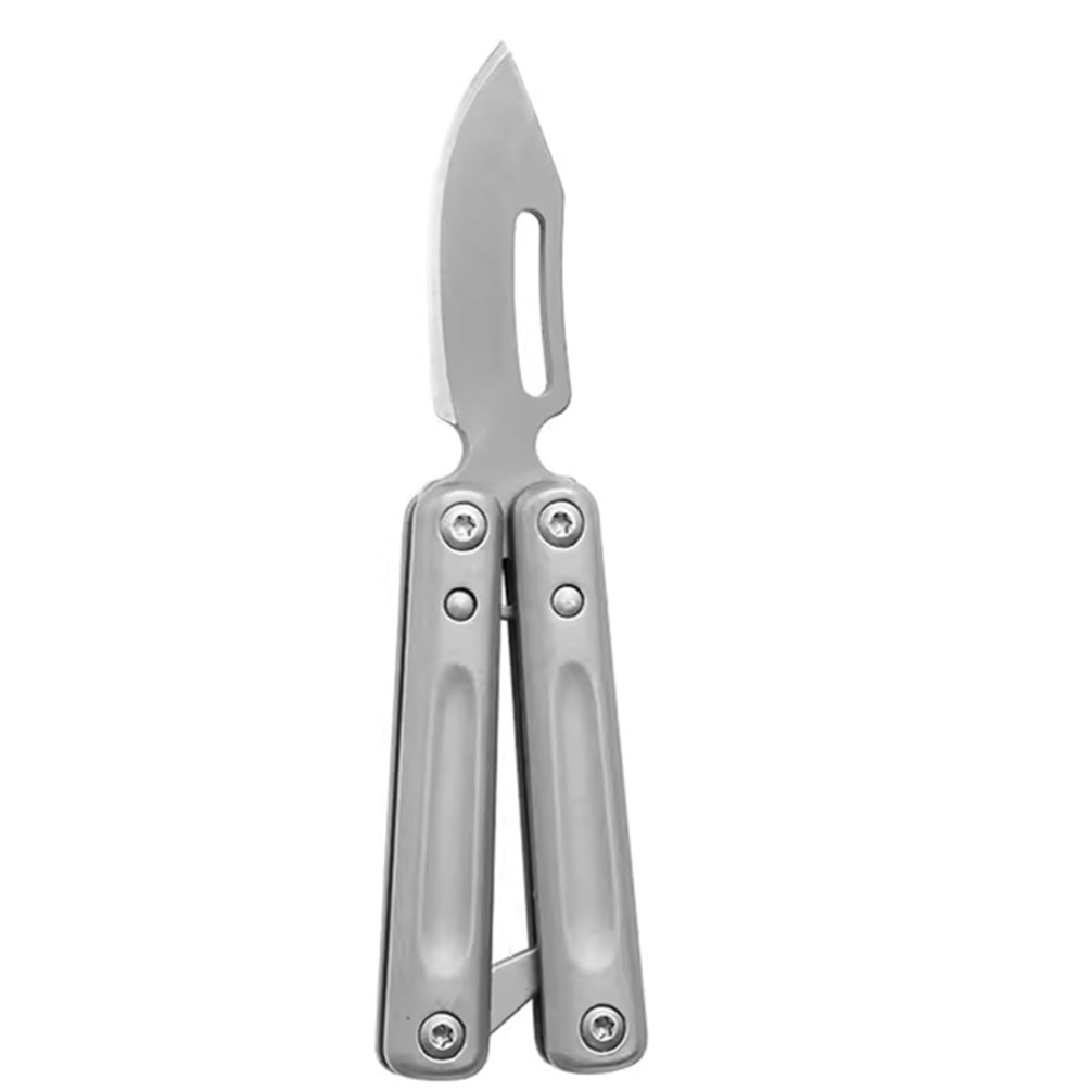 PicoBlade – Compact Stainless Steel EDC Keychain Knife with Butterfly Action