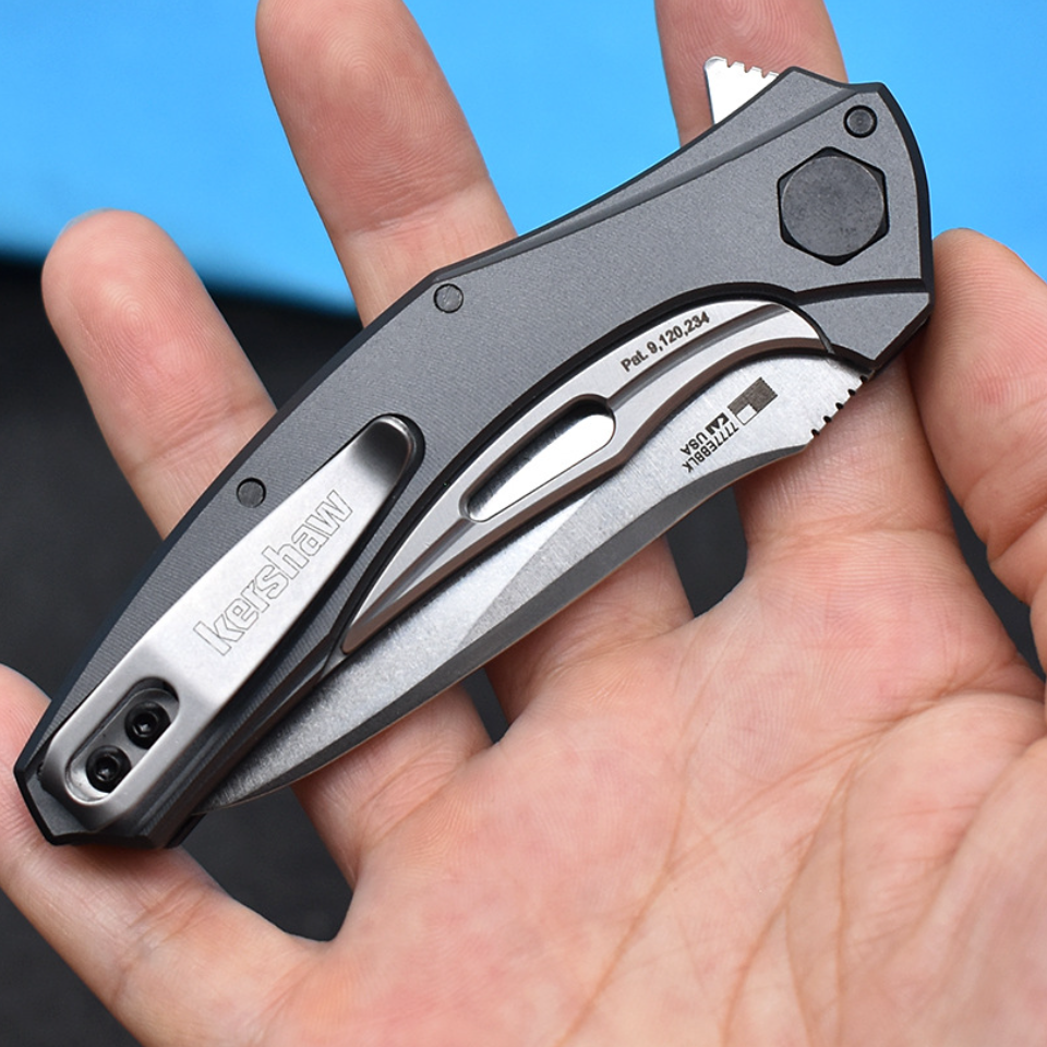 Steel Hunter:Ultimate Steel-Aluminum EDC Folding Knife