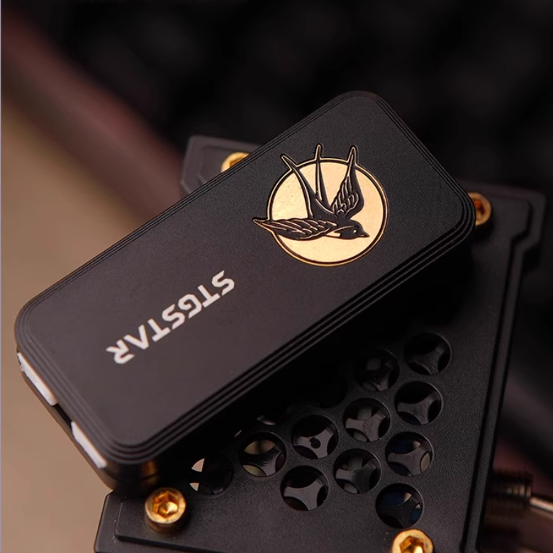 Swallow Metal Push Slider:Clicking EDC Stress Reliever Fidget Toy