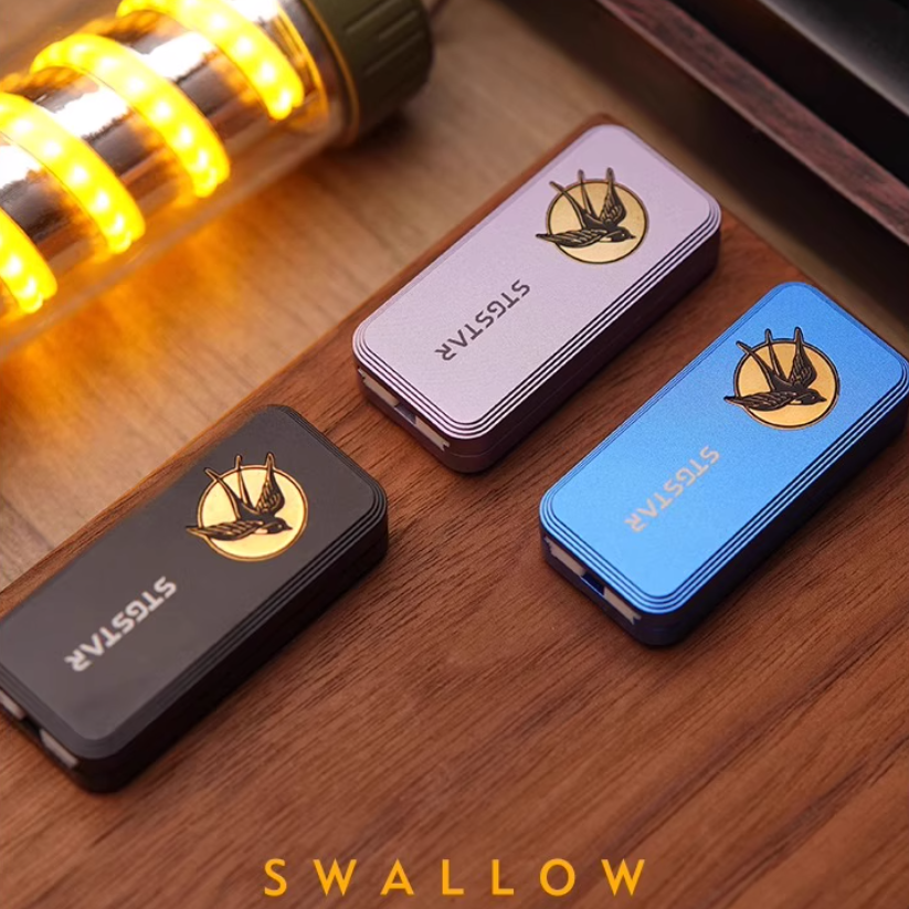 Swallow Metal Push Slider:Clicking EDC Stress Reliever Fidget Toy