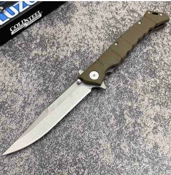 Cold Steel- Large Size Clip Point Military EDC Folding Knife