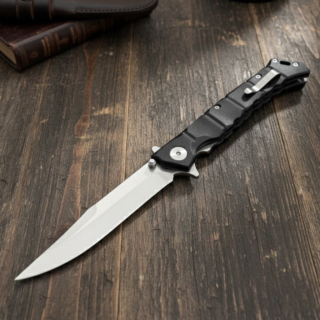 Cold Steel- Large Size Clip Point Military EDC Folding Knife